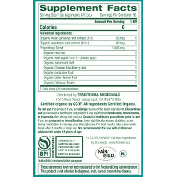 Mindful Focus 16oz - At Ease Teas