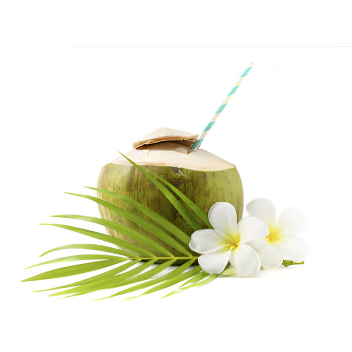 COCONUT YOUNG THAI W/STRAW 9CT