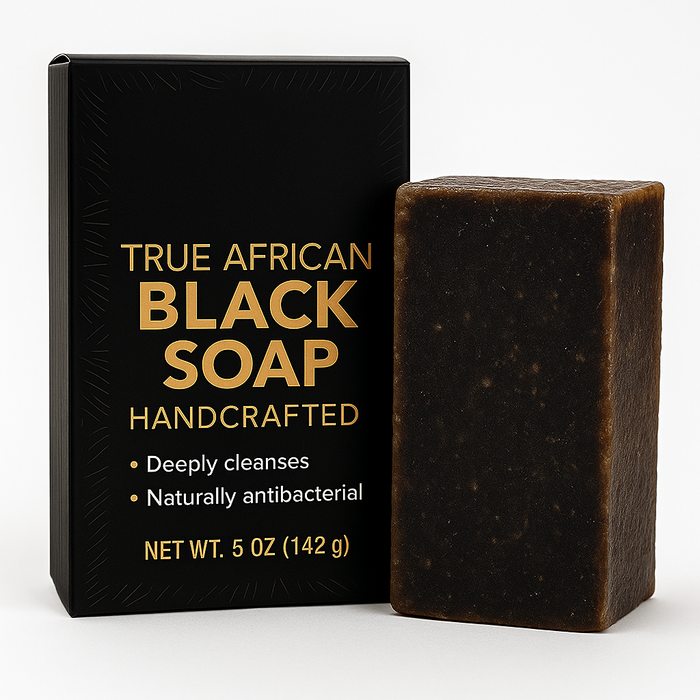 Black Soap Bar (5oz) - 100% African Black Soap