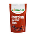 Packaging of reelfruit chocolate coconut chips. Distributed by AFRIVANA