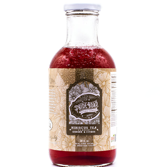 Classic Hibiscus Tea - 16oz - Pride Road, ASDS-AFRIVANA Bulk Wholesale Marketplace