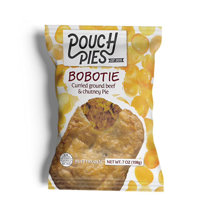 Curried Ground Beef Pie (BOBOTIE) - 7oz, ASDS-AFRIVANA Bulk Wholesale Marketplace