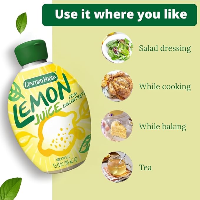 LEMON JUICE SQUEEZE CONCORD 24/4.50Z