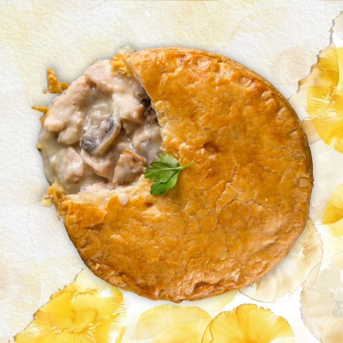 MONTY PIETHON    Chicken & Mushroom Pie  9oz