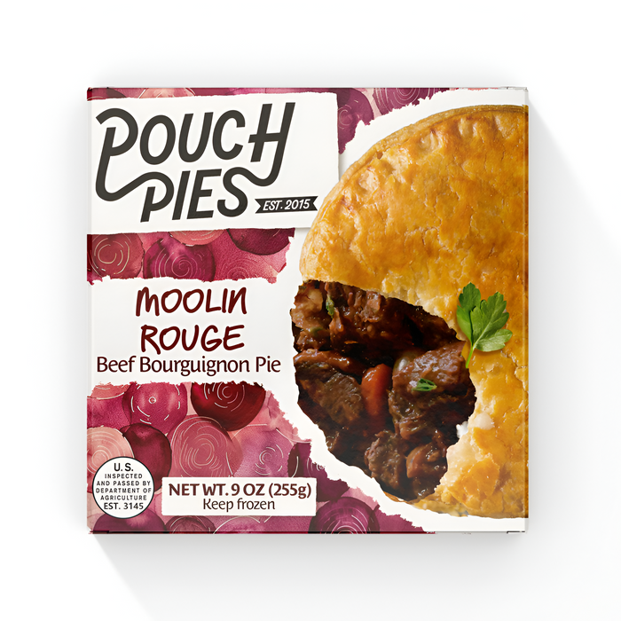 MOOLIN ROUGE   Beef Bourguignon Pie - 9oz, ASDS-AFRIVANA Bulk Wholesale Marketplace