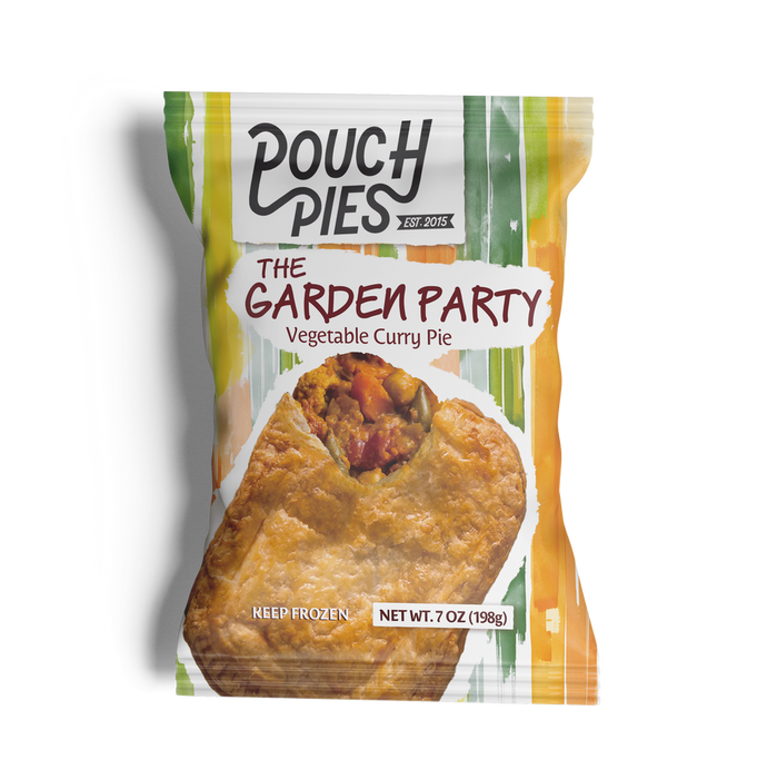 THE GARDEN PARTY Vegetable Curry Pie - 7oz, ASDS-AFRIVANA Bulk Wholesale Marketplace